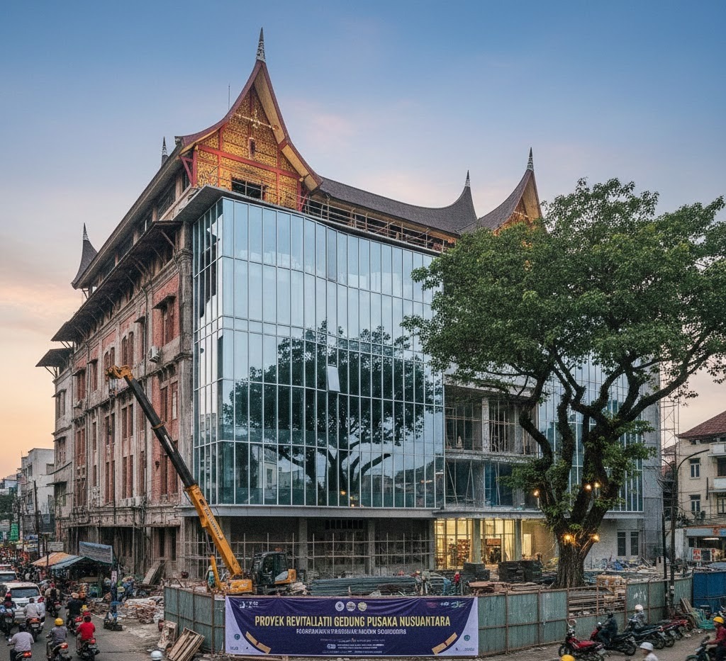 Renovasi Gedung Lama Jadi Baru
